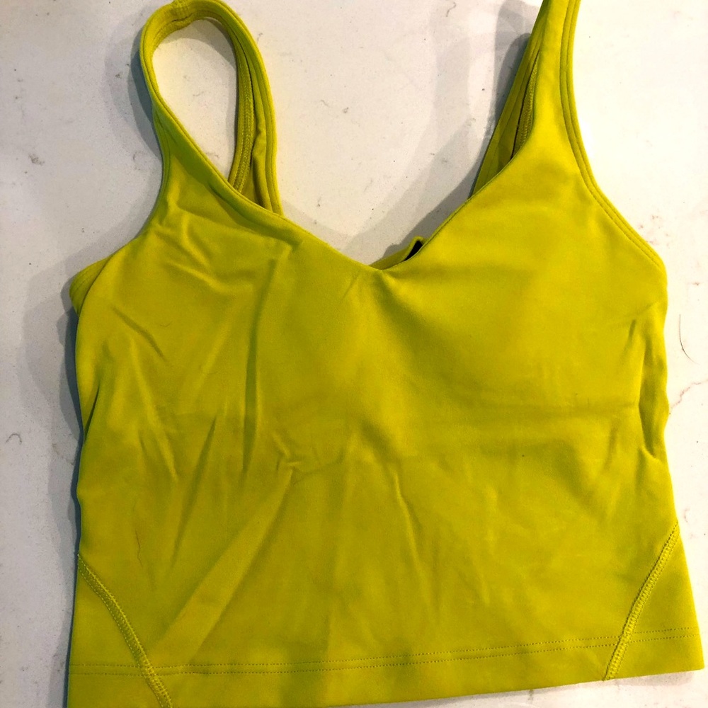 Lulu lemon cropped workout top